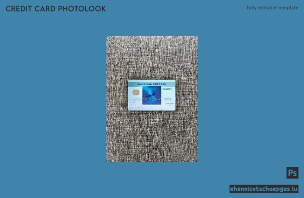 USA Commerce Bank AMEX Blue Cash Everyday Card Fotoansicht Beispielvorschau